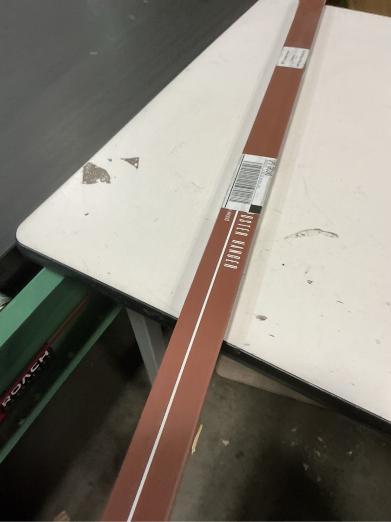 Condition photo showing New/Like New for DACRI HOME 46" Magnetic Poster Hanger Frame - Sturdy Teak Wood Poster Frame, Strong Magnets for Easy Hanging Map Picture Canvas Print Scroll Wall Art (46 Inch, Natural Wood) 46” Natural Wood