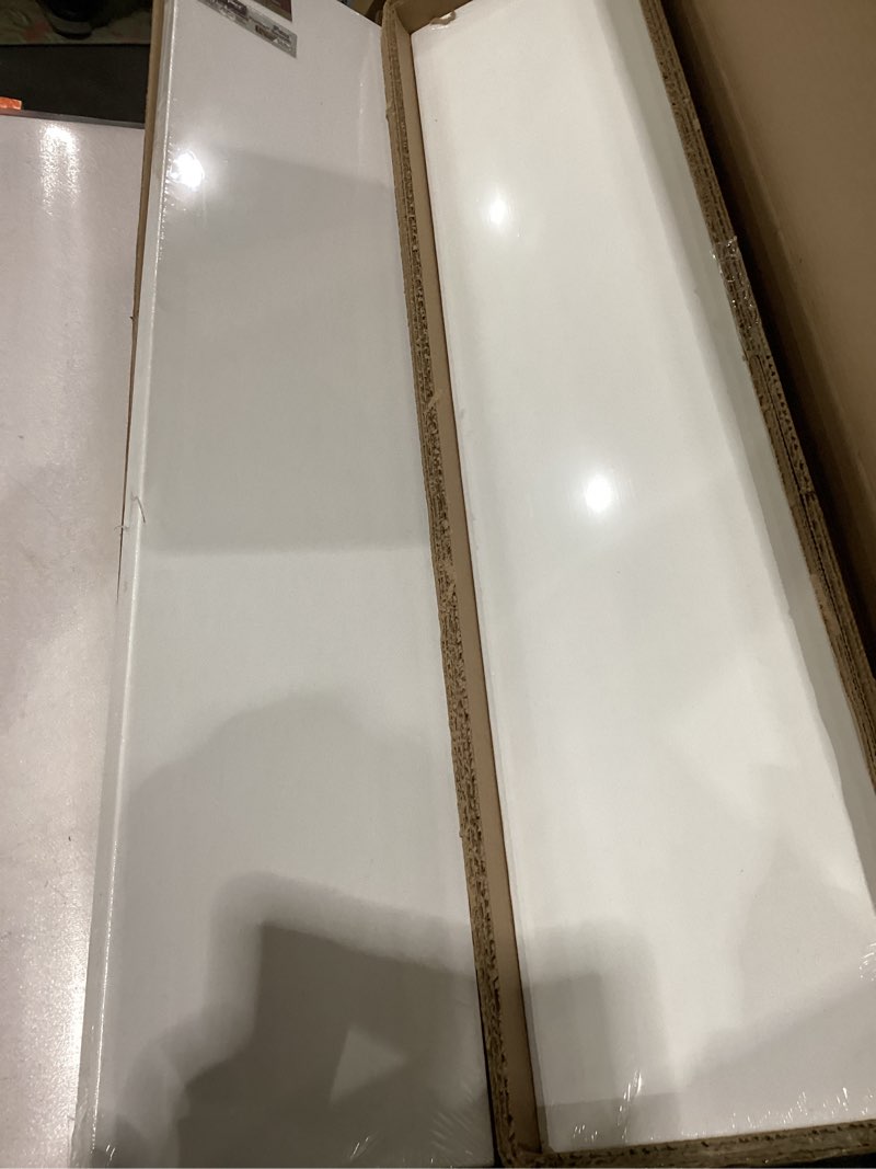 masterpiece z2vp-0836 vincent pro 7/8" deep linen 14.0oz - pau portrait - acrylic primed stretched canvas 8" x 36" 2 piece