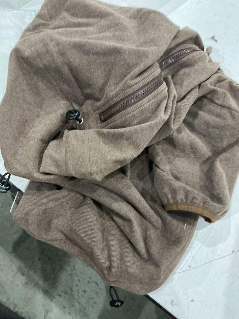 Condition photo showing Good Condition for dog pajamas for large dogs,extra large stretch, suitable for adult, medium-sized dogs, large pet jumpsuit four-legged dog clothes, pet clothing. (coffee color, 4xl) 4xl fit 51-77 pounds coffee color