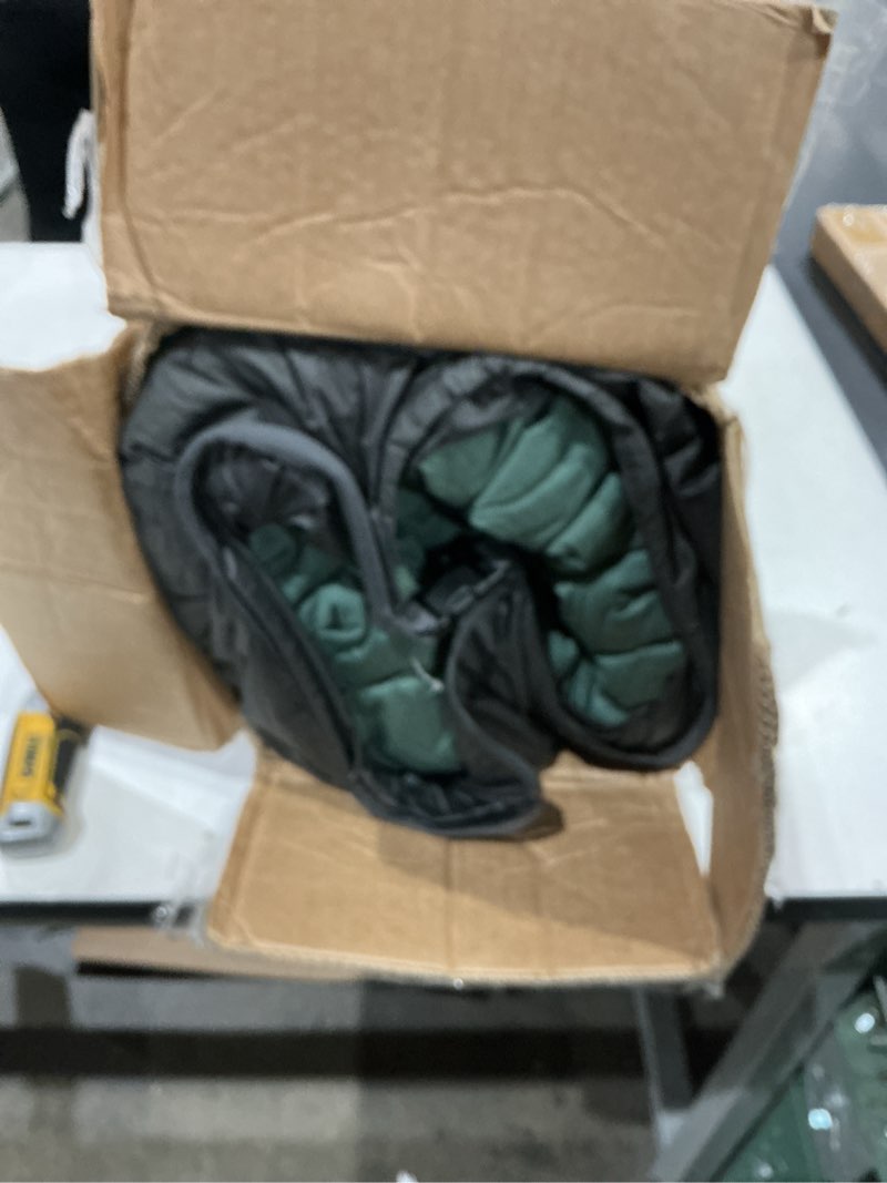 Condition photo showing Good Condition for acacia 4" thick self inflating sleeping pad with foam, innovative y-shaped telescopic structure, ultraportable camping air mattress with pump sack, easy roll up sleep bed for travel tent car queen green