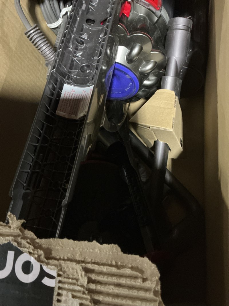 Condition photo showing As Is for dyson ball animal 3 upright vacuum, corded, 290aw, de-tangling motorbar cleaner head for all floors, 3 suction modes