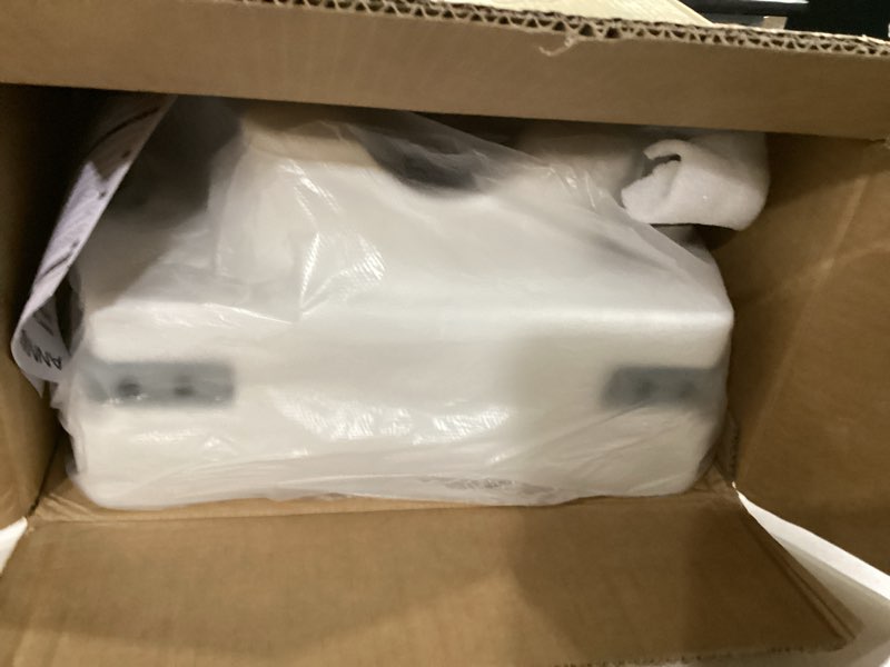 Condition photo showing Good Condition for raised toilet seat with removable padded arms adjustable width 5" toilet seat riser supports 300lbs for seniors, pregnant, handicap(n1fyt13-az) round