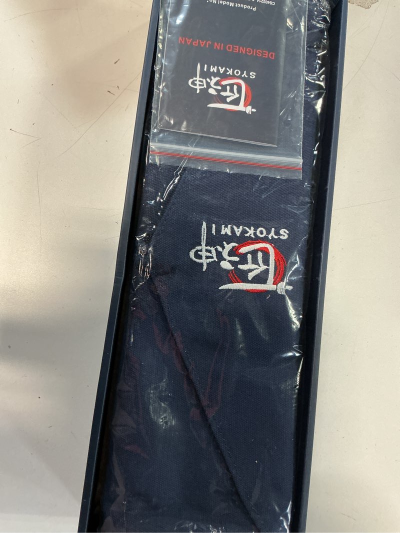 Condition photo showing Good Condition for SYOKAMI 14pcs Chef Knife Set with Roll Bag, Professional Stainless Steel Japanese Knife Set with Pakkawood Handle for Professional Chef, Camping, Travel, BBQ, RV or Gift Blue