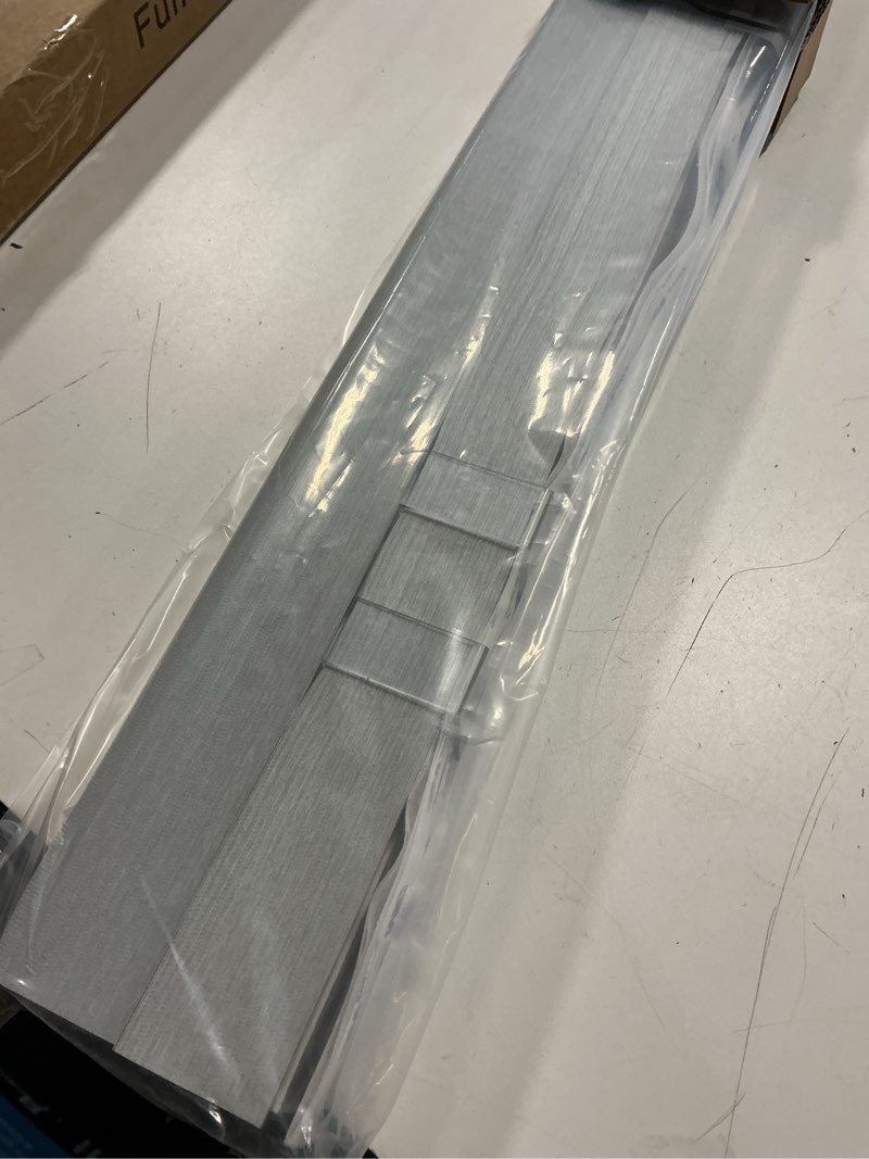 Condition photo showing Good Condition for changshade arch window shades blackout,half moon(radius:36") blackout pleated window shades, half circle no drill cellular shades for windows, easy cut and install,pack of 2 white 36"*72"-2pcs