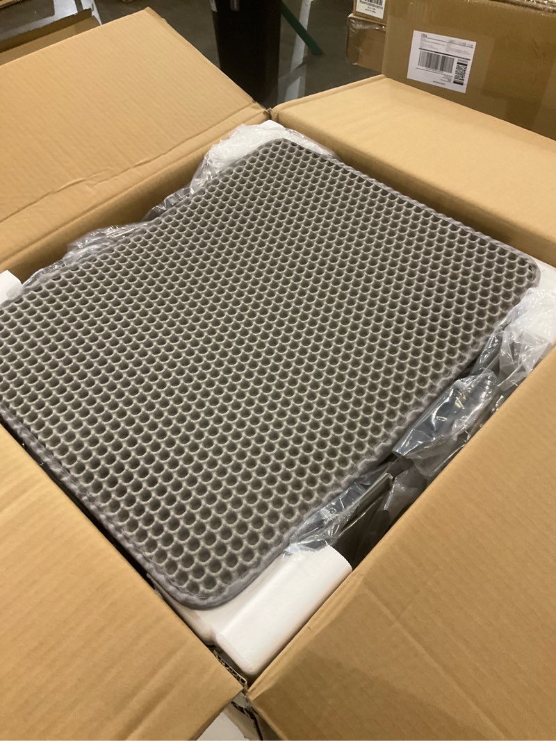 Condition photo showing New/Like New for Automatic Self-Cleaning Cat Litter Box with APP-Controlled, Weight Tracking – 86L Ultra-Quiet, Smart Health Monitor, and Safe Anti-Pinch Design (Assembly Required) -Light Grey