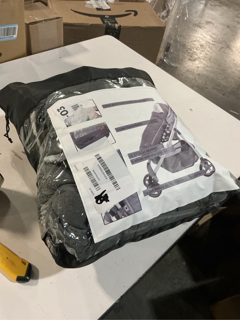 Condition photo showing Good Condition for Orzbow Warm Bunting Bag Universal, Stroller Sleeping Bag Cold Weather, Waterproof Toddler Footmuff (Blue, Large) Blue Large