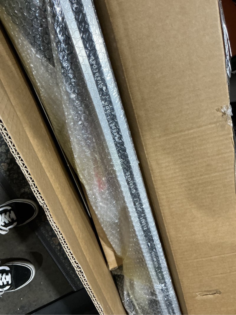 Condition photo showing Good Condition for aluminum hand truck dolly cart with 10" pneumatic tire,hand trucks heavy duty 600 lbs capacity,platform hand cart for transport & moving in warehouse, home, supermarket 21 red