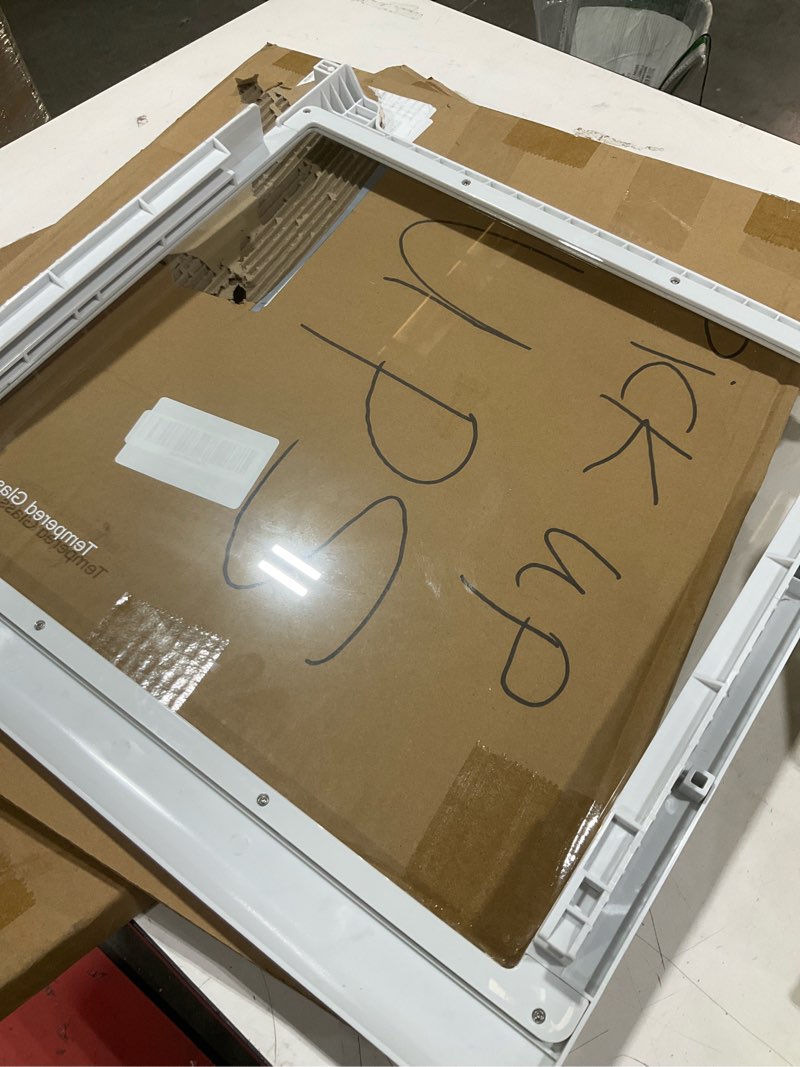 Condition photo showing Good Condition for refrigerator glass shelf assembly wpw10276341 compatible with whirlpool, kenmore, maytag refrigerator shelf replacement - replaces ap6018409?w10276341, 1566982