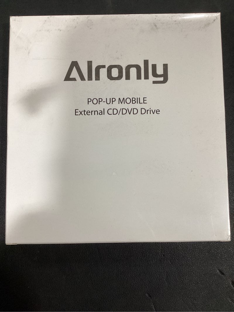 Condition photo showing New/Like New for external cd/dvd drive for laptop/pc, usb 3.0 type-c portable player for computer cd dvd +/-rw disk drive cd burner writer reader compatible with desktop windows apple (functional interface)