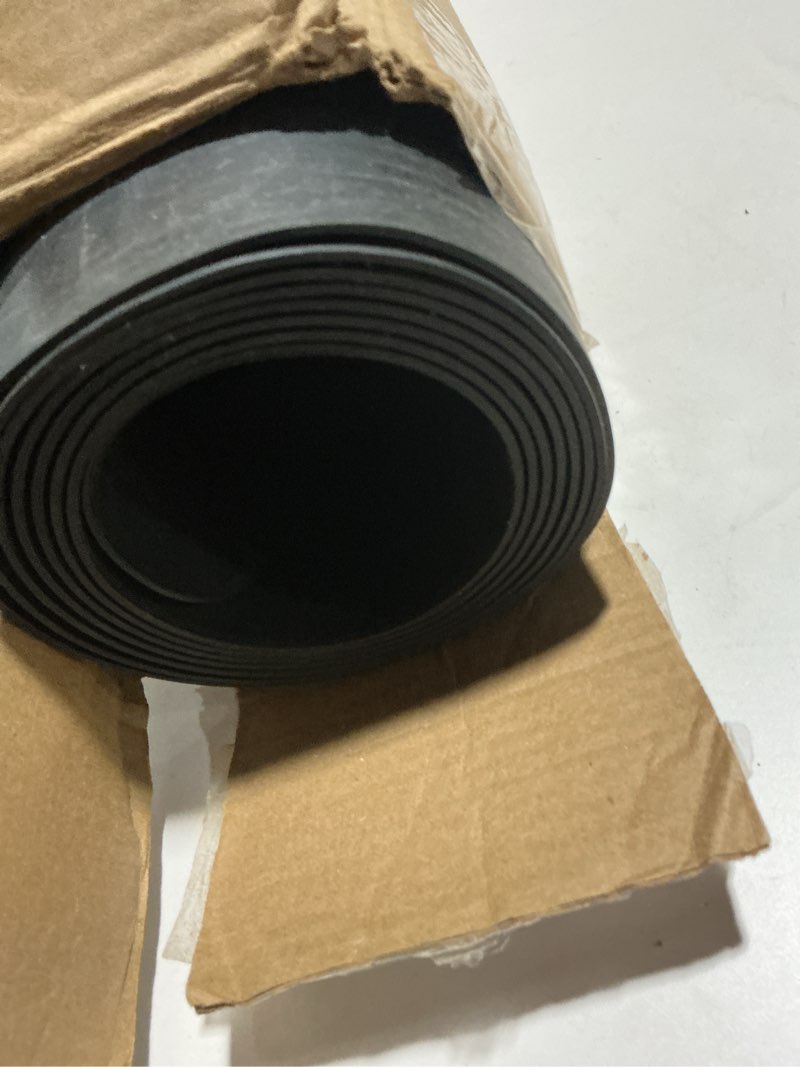 Condition photo showing Good Condition for CLIMATEX Indoor/Outdoor Rubber Runner Mat, Door Mat For Floor Protection, 27" X 10', Black (9A-110-27C-10) 120"L x 27"W x 0.1"Th