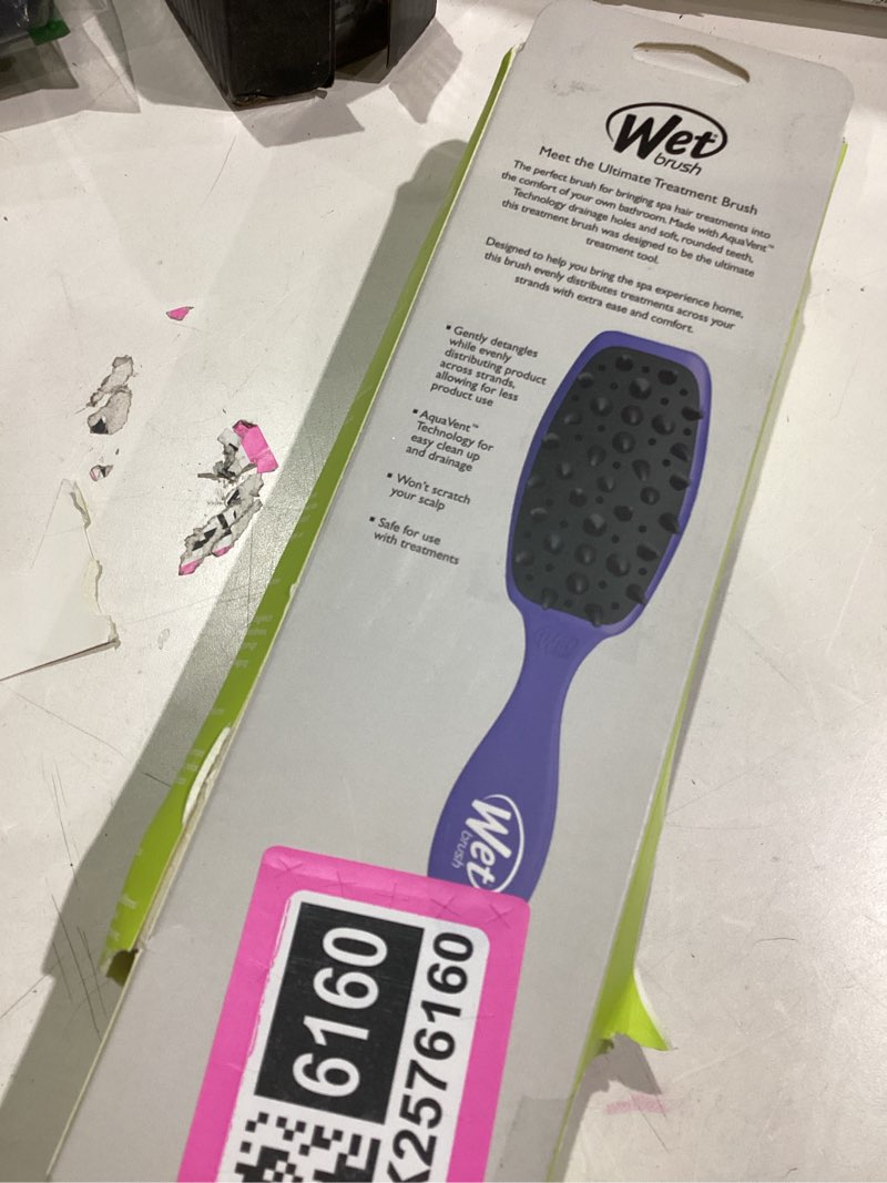 Condition photo showing Good Condition for Wet Brush Custom Care Treatment Brush - Purple