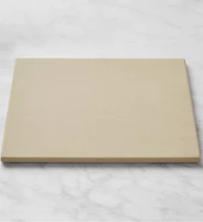 unicook 22 inch extra large pizza stone for oven and grill, rectangular baking stone 22" x 14" x 0.6