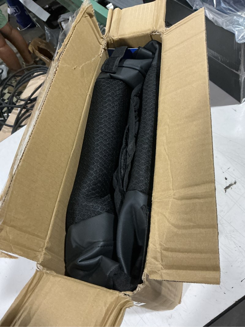 Condition photo showing Good Condition for skechers memory foam seat covers, air cool mesh thick car seat covers, car seat covers front seats airbag compatible, universal automotive comfort for most cars, vans, trucks, suv,black two front black/black