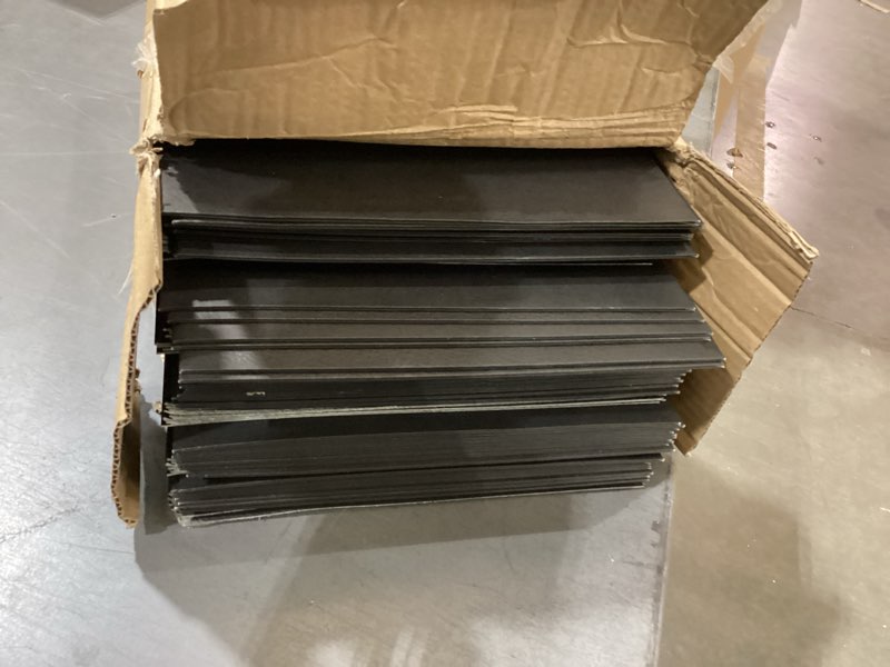 Condition photo showing As Is for habgp two pocket folders, 100 pack 2 pocket folders fit letter size paper, black paper file folders with pockets for school office home business 100 pack black