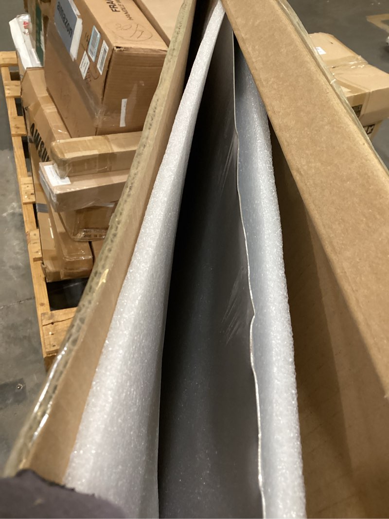 Condition photo showing As Is for 48 x 24 inch 430 stainless steel sheet, 1 pcs 20ga metal plates panel | magnetic stainless steel plate with corner protection for kitchen diy crafting (1, 430 stainless steel, 48" x 24") 430 stainless steel 48" x 24" 1