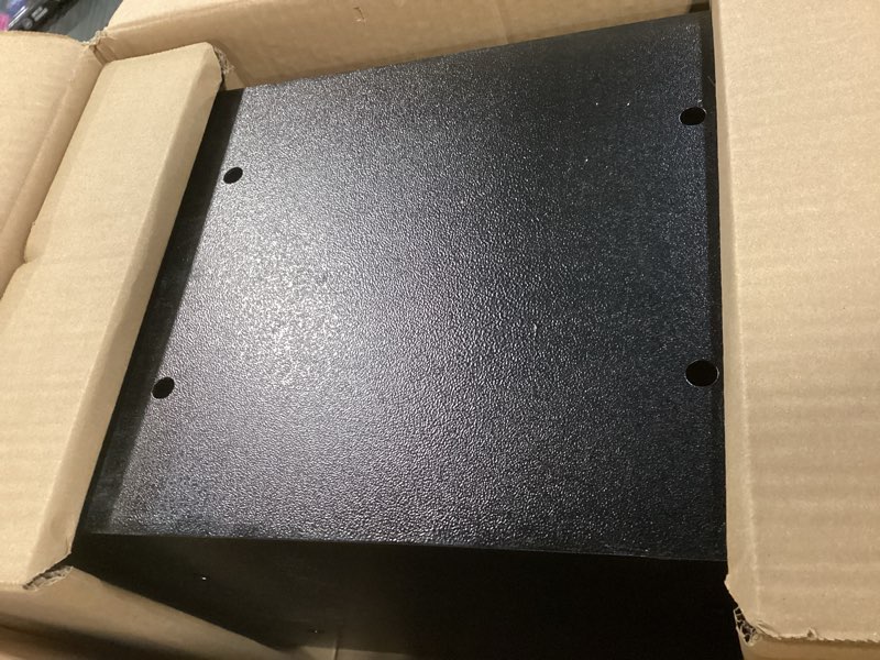 Condition photo showing Good Condition for Amazon Basics Steel Security Safe and Lock Box with Electronic Keypad, for Cash, Jewelry, Documents, Black, 0.5 Cubic Feet, 13.8" W x 9.8" D x 9.8" H