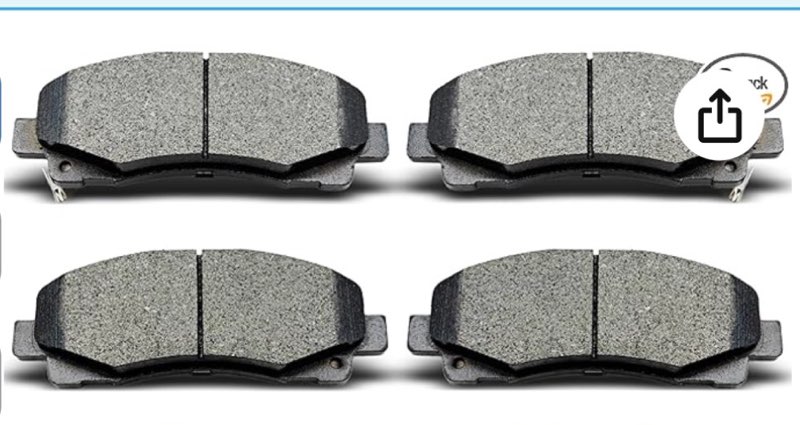 dyzjkwjw d1113 d1178 front rear ceramic brake pads set fit for 2006 2007 2008 2009 2010 2011 2012 20