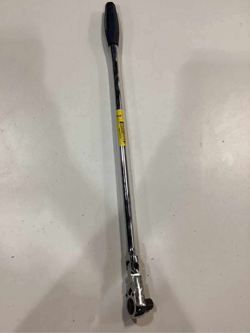 Condition photo showing As Is for Kobalt 72-Tooth 1/2-In Drive Comfort Grip Handle Flexible Head Ratchet Kobalt