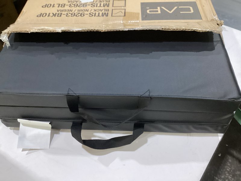 Condition photo showing New/Like New for CAP Barbell All Purpose Folding Anti Tear Exercise Training Aerobic Fitness Gym & Gymnastics Balance Mat | Multiple colors