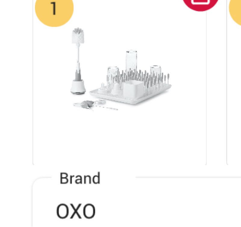 OXO Tot Bottle & Cup Cleaning Set, Gray