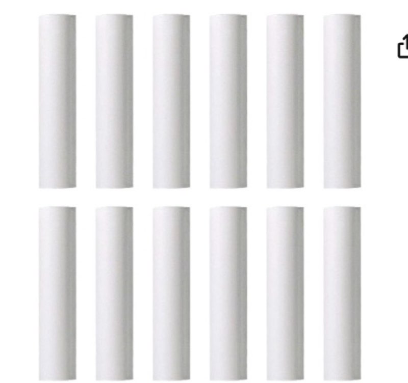 Box of 9 pack Similar Ciata - 25 Pack - 4.75 inch White Plastic Candle Covers with 13/16 inch Inside Diameter and 7/8 inch Outside Diameter (4.75 inch, White)