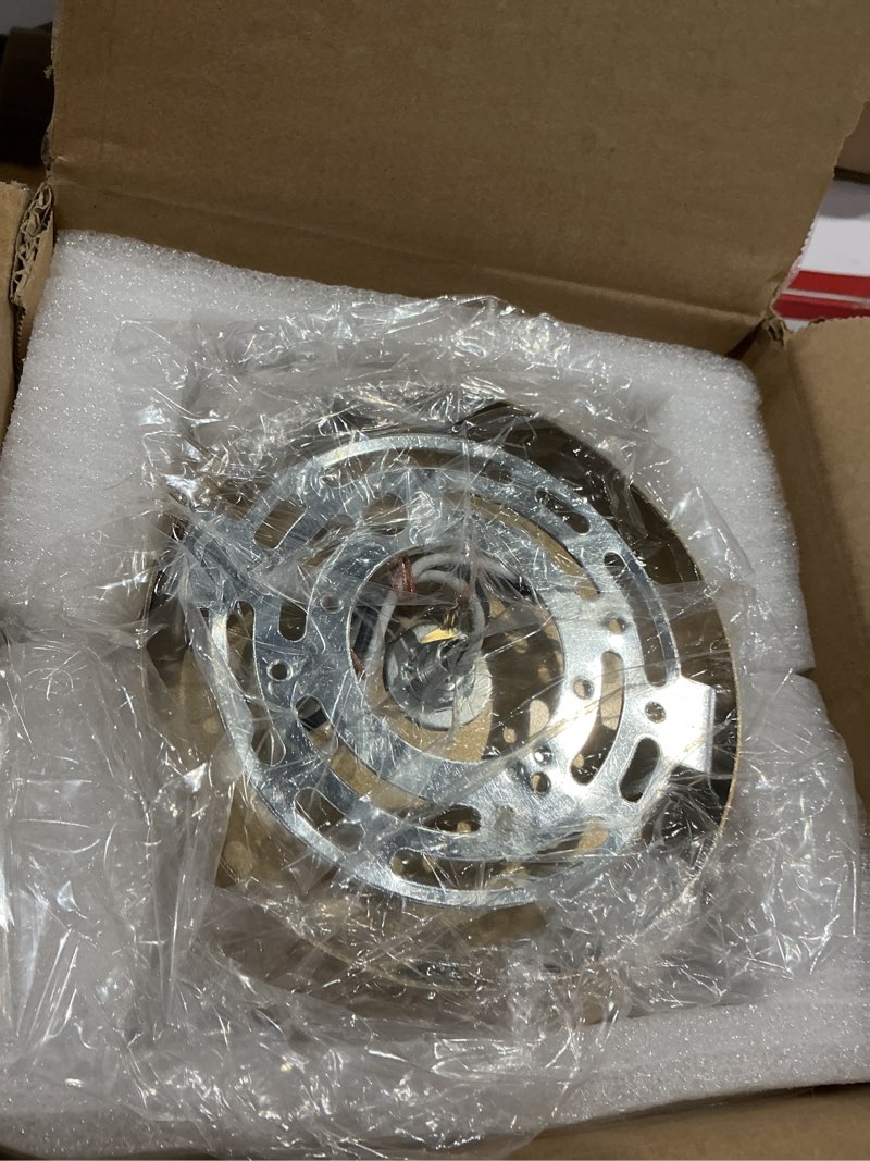 Condition photo showing Good Condition for 2 pack hardwired wall sconces, modern globe sconces in aged brass, wall light for bedroom bathroom living room & hallway vanity lighting, ceiling light fixture