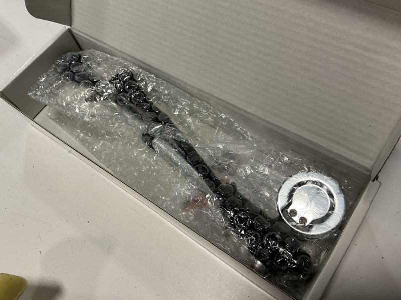 Condition photo showing New/Like New for cxwxc shock pump for mountain bike- high pressure suspension pump 300psi - front fork and rear bicycle suspension air shocks with gauge, no loss air pump silver