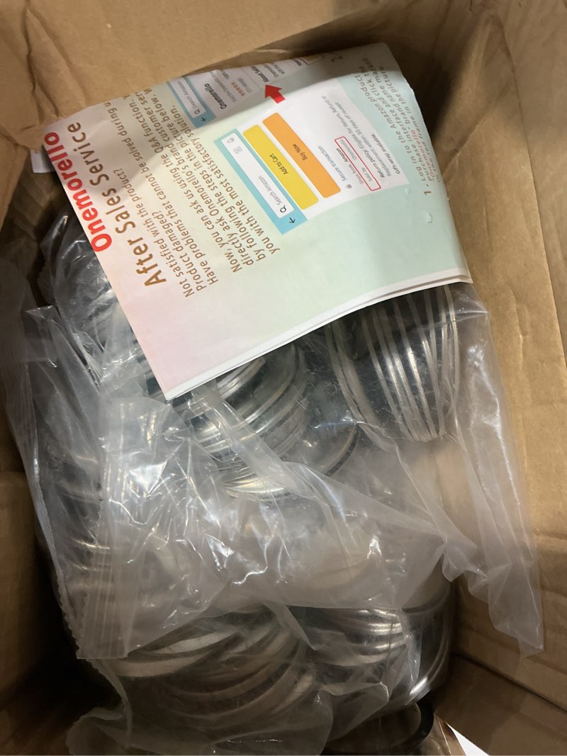 Condition photo showing Good Condition for 100 sets button maker supplies, 75mm / 2.95 inch button supplies buttons parts, (approx. 3 inch) metal blank badge parts with blank paper for buttons maker machine pin maker press 2.95 in/75mm