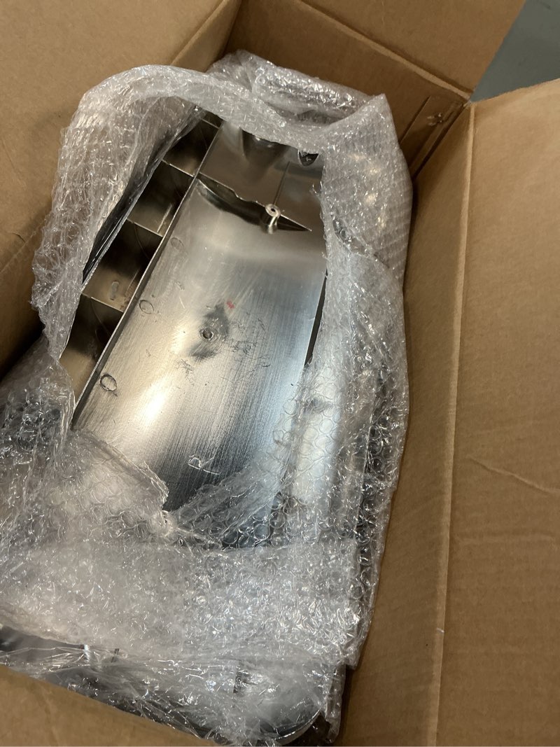 Condition photo showing As Is for chrome pairs set door mirrors cover fit for 2005-2017 for freightliner century for columbia truck side mirrors covers pair set chrome