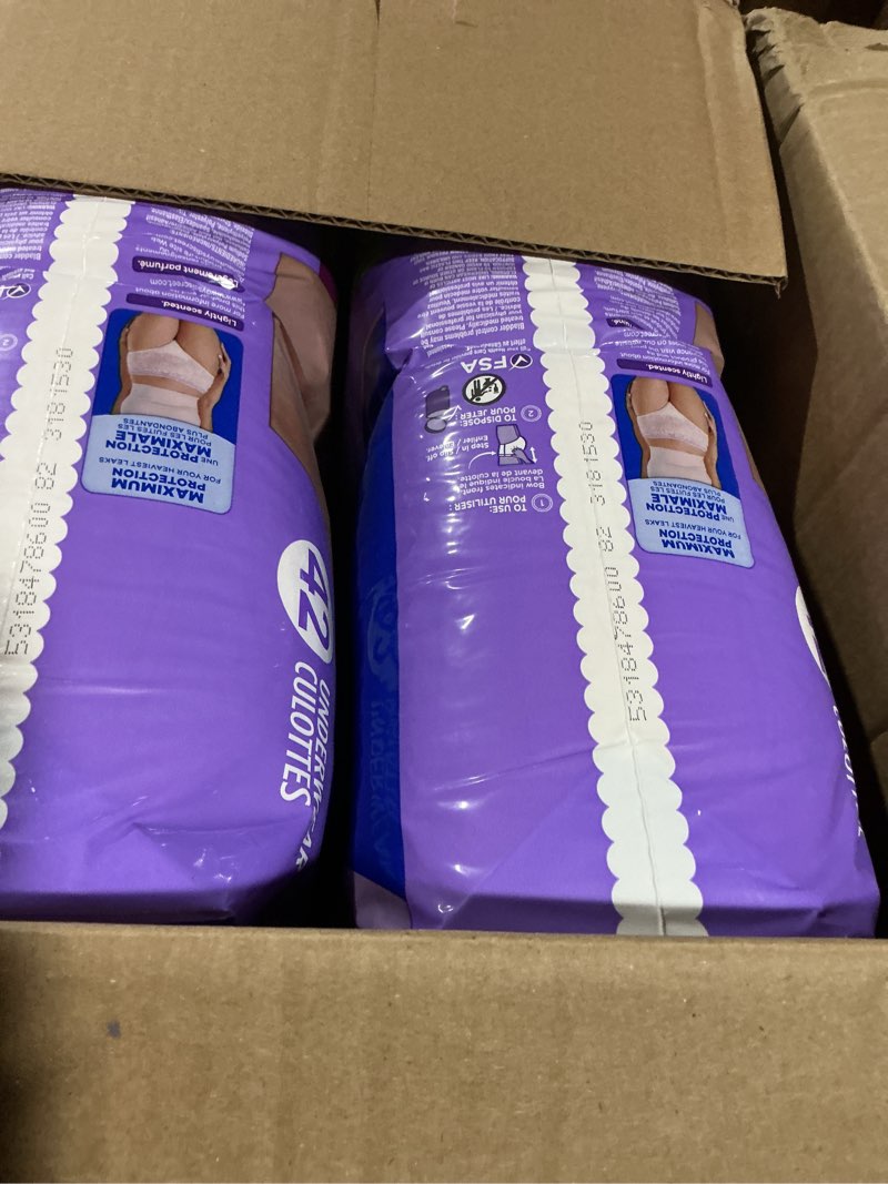 Condition photo showing Good Condition for Always Discreet Incontinence Underwear Women's - Maximum Protection - Small/Medium - 84ct