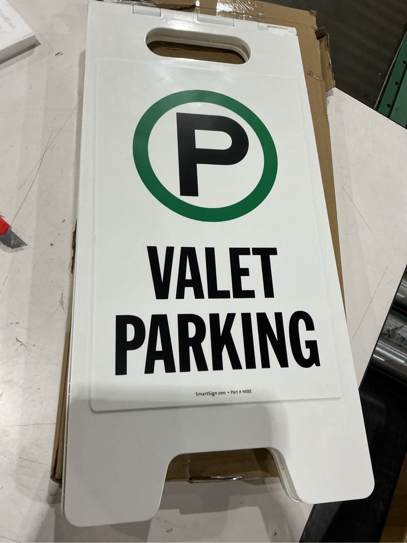 Valet Parking Sign