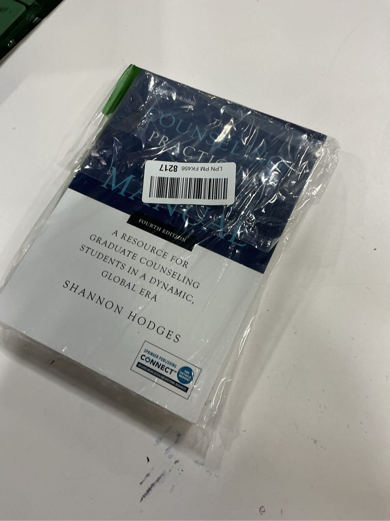 Condition photo showing New/Like New for The Counseling Practicum and Internship Manual: A Resource for Graduate Counseling Students in a Dyn