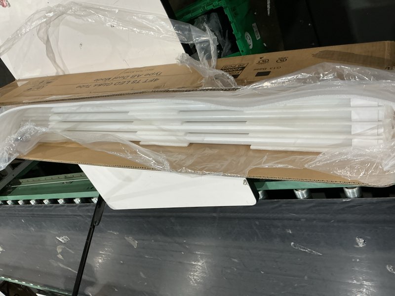 hykolity 20 pack 4ft led t8 hybrid type a+b light tube, 18w, 4000k neutral white, 2400lm, plug and play or ballast bypass, single-ended or double-ended, frosted cover, for g13, 120-277v, ul listed 4 ft | 4000k 20