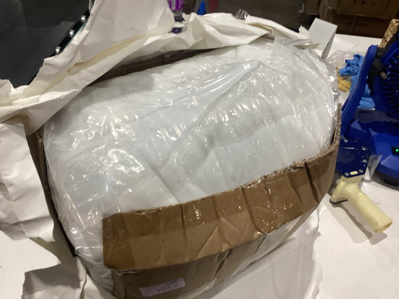 Condition photo showing Good Condition for easeland queen size mattress pad pillow top mattress cover quilted fitted mattress protector cotton top stretches up 8-21" deep pocket cooling mattress topper (60x80 inch, white)
