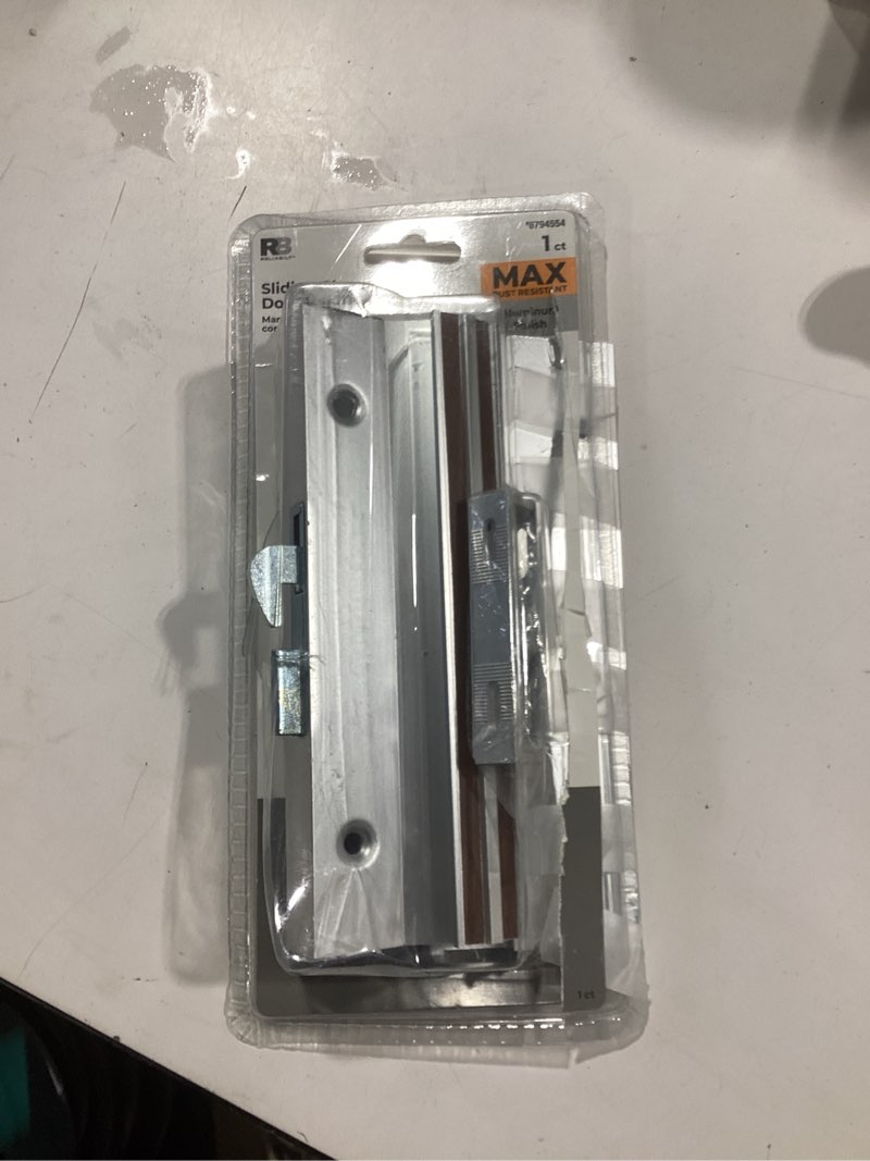 Condition photo showing Good Condition for reliabilt 4.9375-in aluminum aluminum reversible -handed handleset