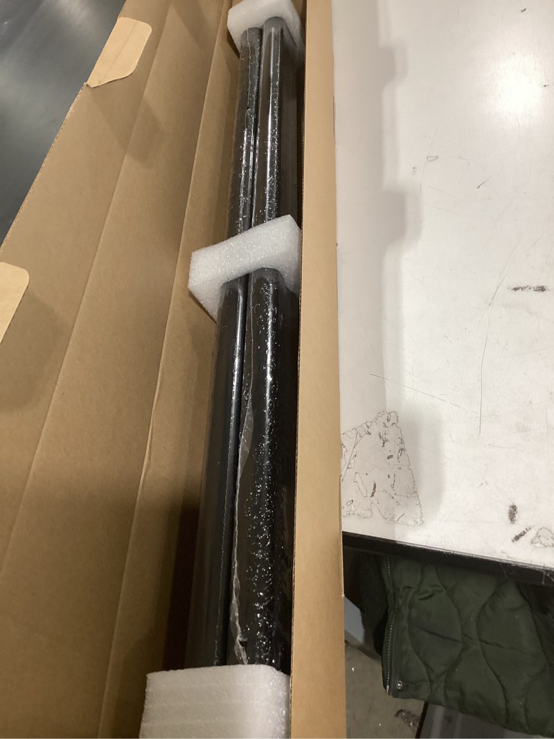 Condition photo showing New/Like New for Industrial Stair Handrail Wall-Mounted Hand Rails for Indoor Stairs Black Pipe Stair Railing Indoor Metal Hand Rail for Indoor & Outdoor Steps Aluminum Staircase Handrail for Stairs 5ft 5 ft