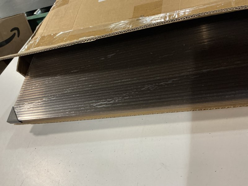 Condition photo showing Good Condition for vevor awnings for door entrance, 38" x 40" window door awning canopy exterior with drainage & abs bracket, polycarbonate cover patio door awnings for sun, uv, rain, snow protection?brown? brown 38x40 inch