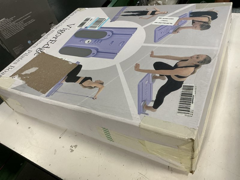 Condition photo showing New/Like New for pilates board - pilates reformer set, multi-purpose foldable pilates reformer board for home,11 in 1 pilates equipment pink