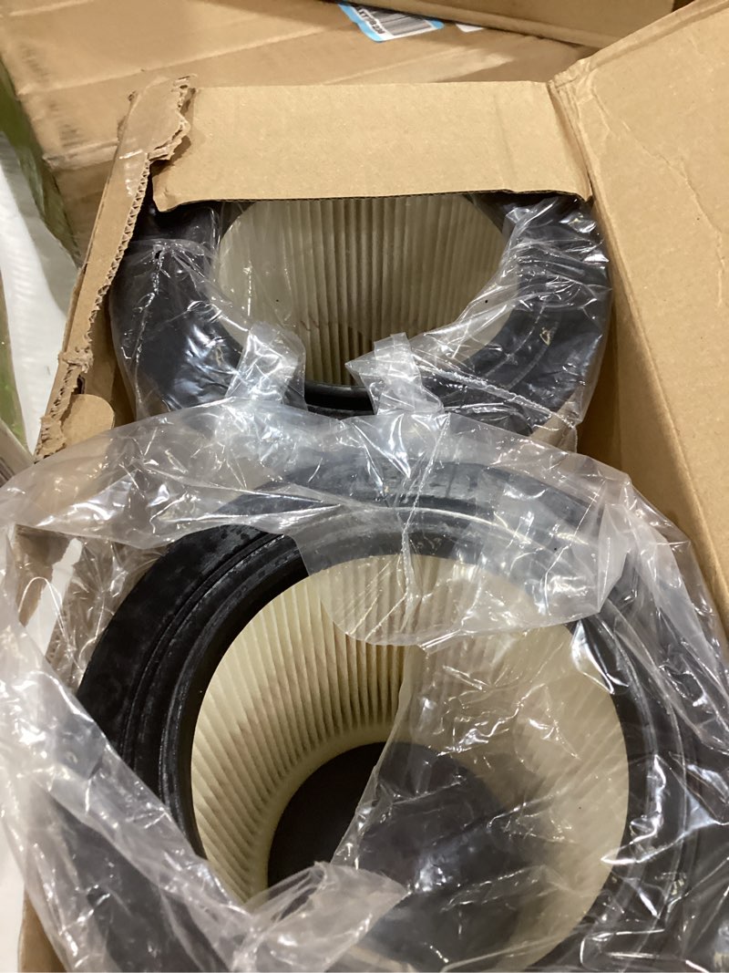 Condition photo showing Good Condition for 2 pack red stripe cartridge filter compatible with craftsman 17816 9-17816 wet dry vac fit 5 gallon and larger vacuum cleaner