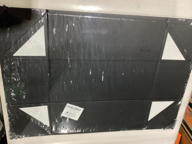 Condition photo showing New/Like New for 1 Pcs Matte Black Extra Large Gift Box with Lid, 19x16x6 Inches, Hard Magnetic Giant Gift Boxes for Presents Clothes Robe Wedding Dress Sweater,Reusable Foldable Bridesmaid Proposal Box 19X16X6Inch-MatteBlack-Pack of 1