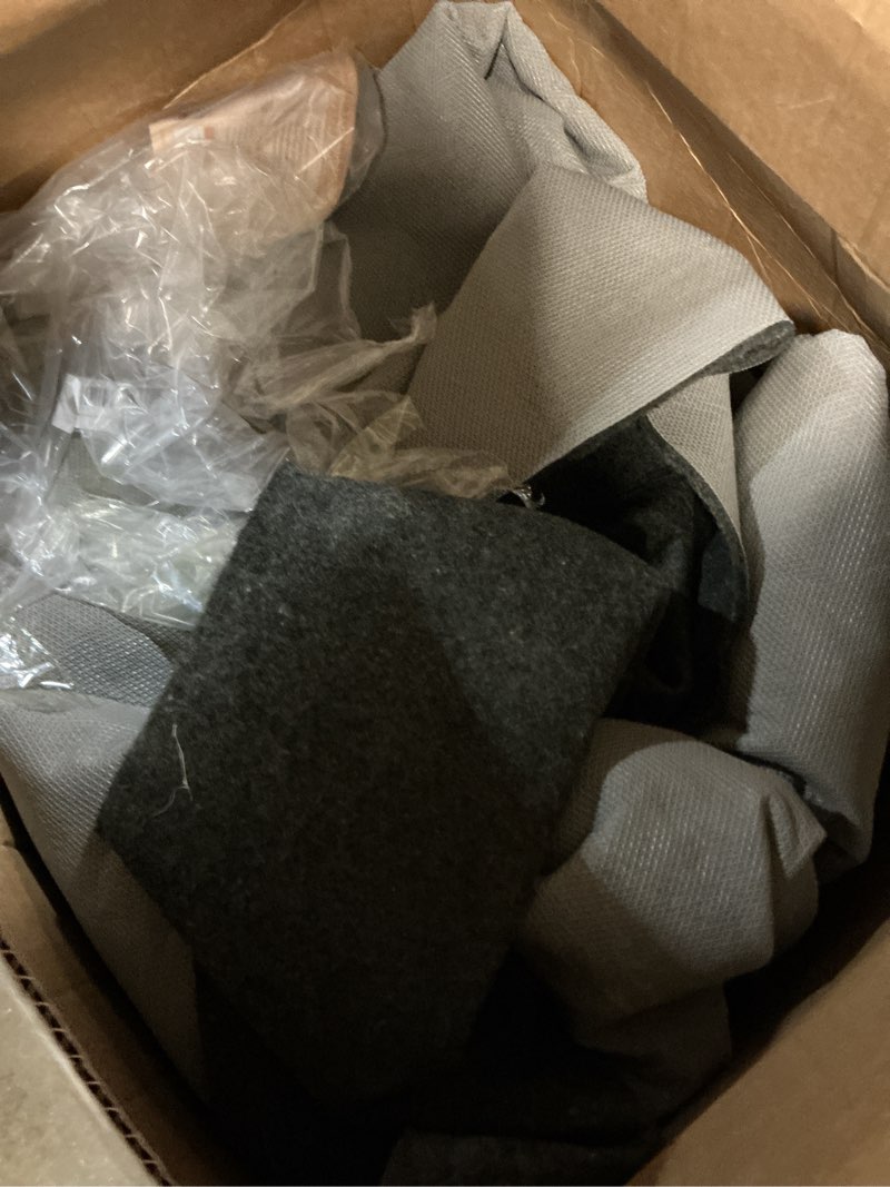 Condition photo showing As Is for bagail felt and natural rubber backing rug pads 1/4” thick, 9 x 12 ft non slip carpet gripper keep rugs in place, under area rug protective cushioned pads, carpet runners, hardwood floors protection 12' x 9' (rectangular) 1/4" thick