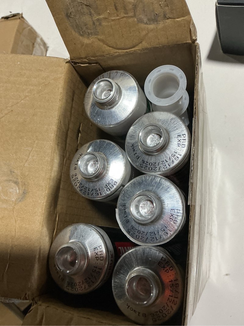 Condition photo showing Good Condition for [6 pack] polyurethane windshield adhesive, windshield sealant black - high bond strength, quick curing & weather resistant automotive glass glue for vertical & overhead application, 310ml 6p