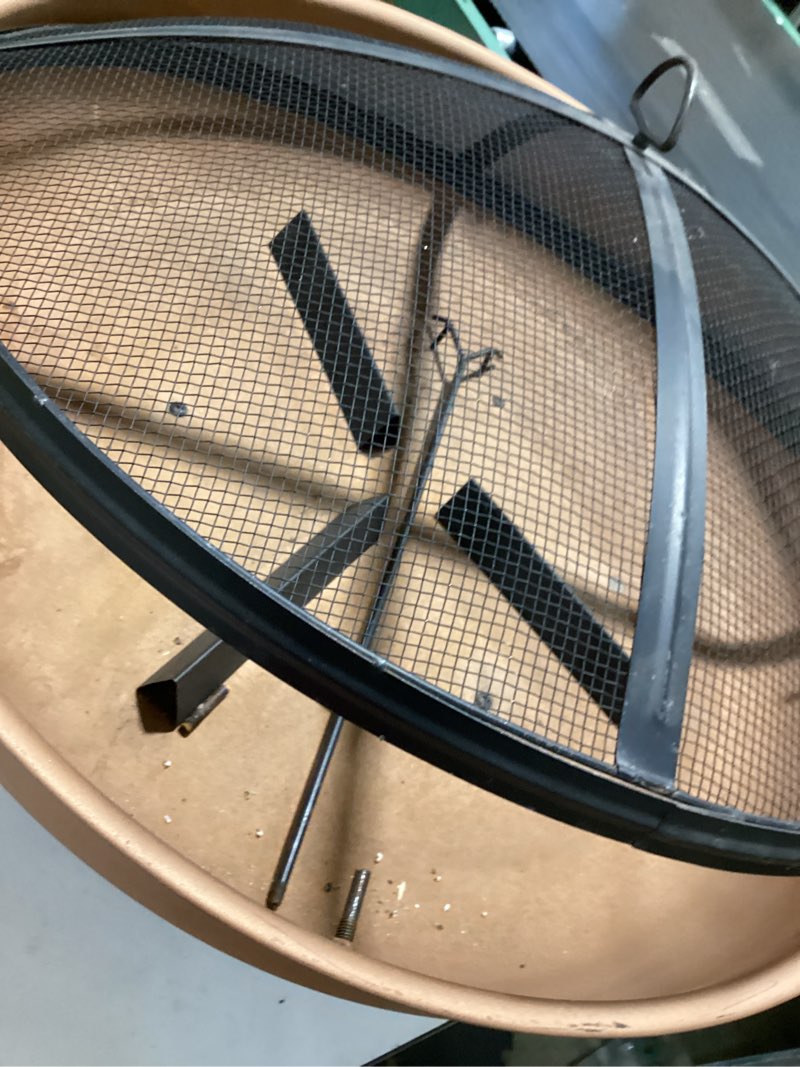 Condition photo showing Good Condition for origin 21 29.53-in w steel round portable wood-burning fire pit