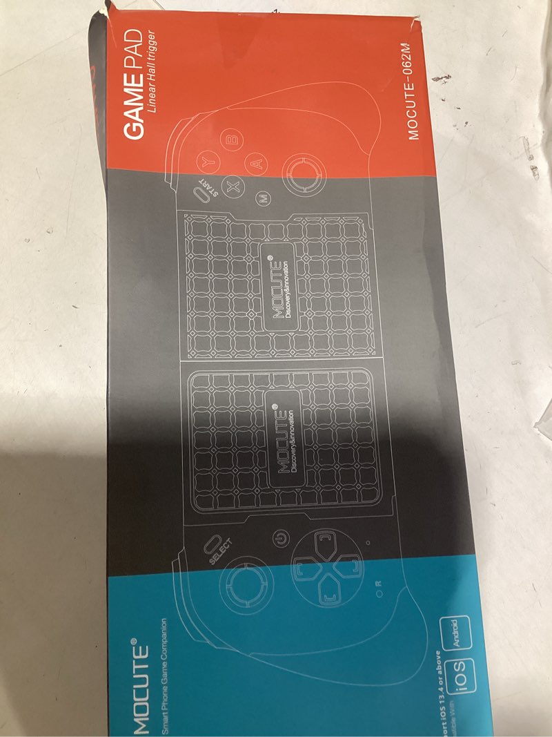 Condition photo showing Good Condition for joso wireless mobile gaming controller for iphone/android, phone controller support phone case, analog trigger, play call of duty, genshin impact, minecraft, roblox, cloud joystick for ios android 2024 new version black