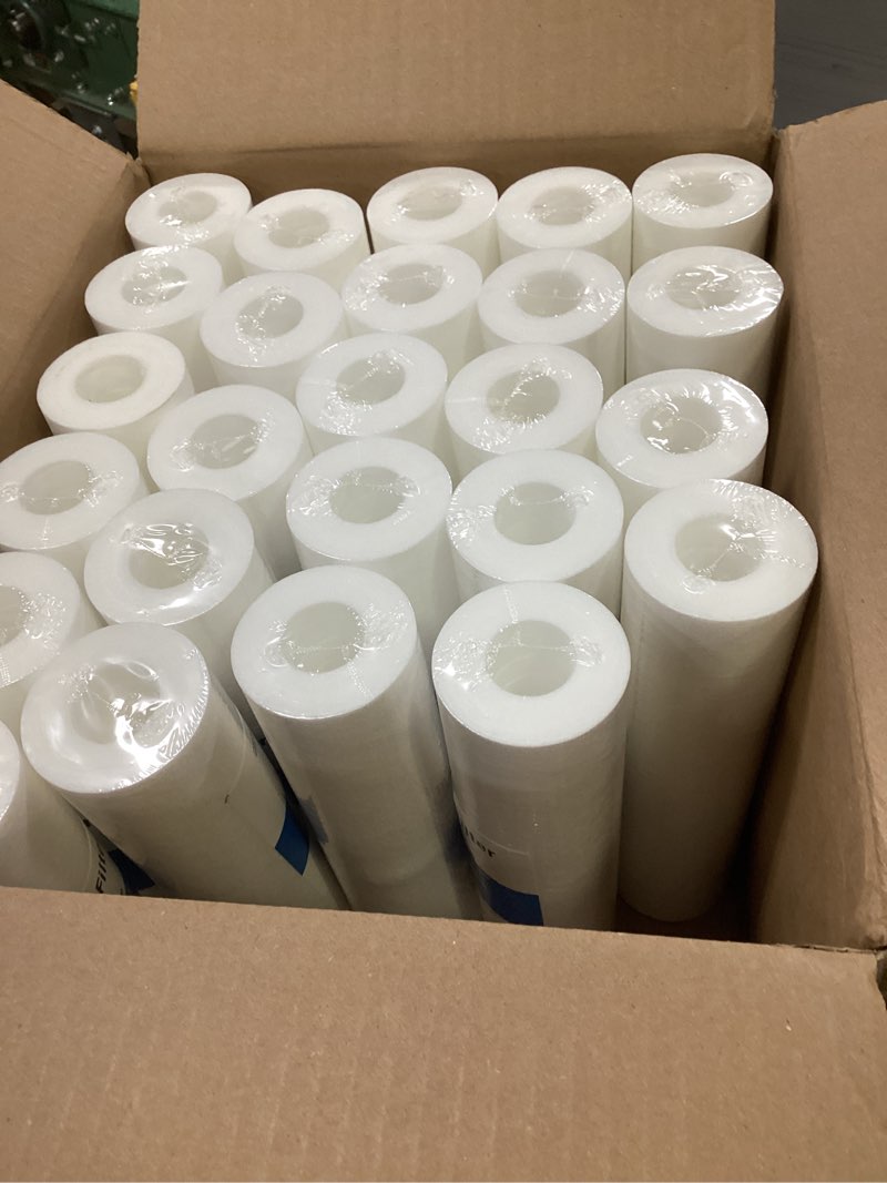 Condition photo showing New/Like New for Sediment Melt Blown Water Filter Cartridge Standard 2.5x10" 5 Micron 25 Pack