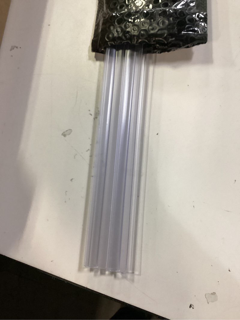 Condition photo showing Good Condition for 2-Pack Frameless Shower Door Bottom Seal for 4-6mm Glass Length 70cm/28inch Glass Door Sweep to Stop Shower Leak