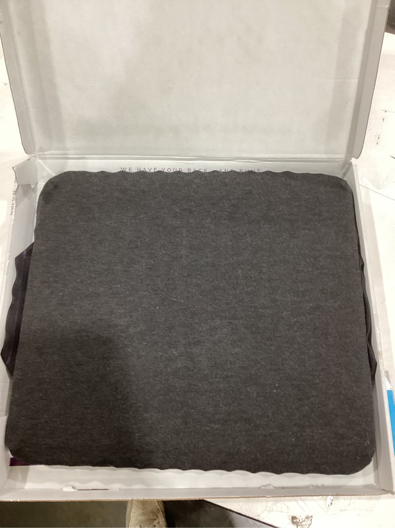 Condition photo showing Good Condition for purple simply seat cushion | pressure reducing grid designed for ultimate comfort | designed for cars and travel | made in the usa