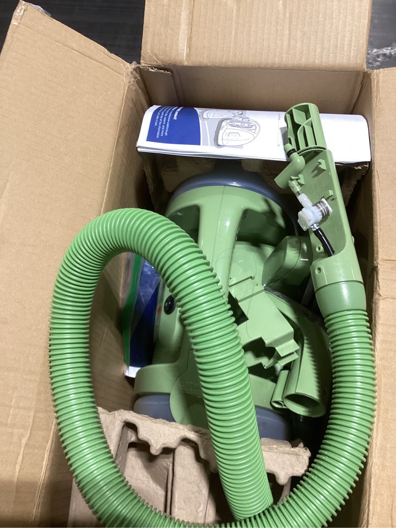 Condition photo showing As Is for BISSELL Little Green Multi-Purpose Portable Carpet and Upholstery Cleaner, Car and Auto Detailer, with Exclusive Specialty Tools, Green, 1400B