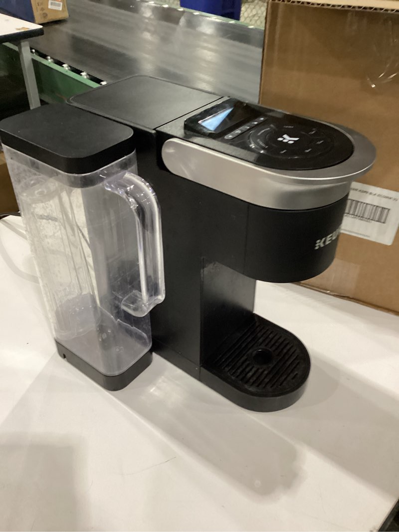 Condition photo showing As Is for *Not Tested*   Keurig K-Supreme Single Serve K-Cup Pod Coffee Maker, MultiStream Technology, 4 Brew Sizes, 66oz Dual-Position Removable Reservoir, Black Black Coffee Maker