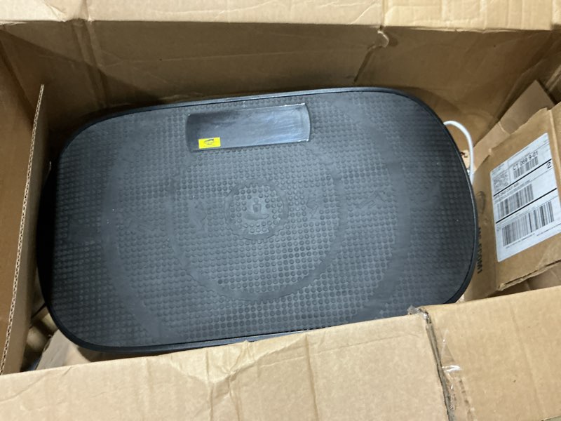 Condition photo showing Good Condition for merach vibration plate exercise machine, whole body workout equipment for women, bluetooth and silicone pedal, vibration plate with auto mode, vibrate fitness platform for home black